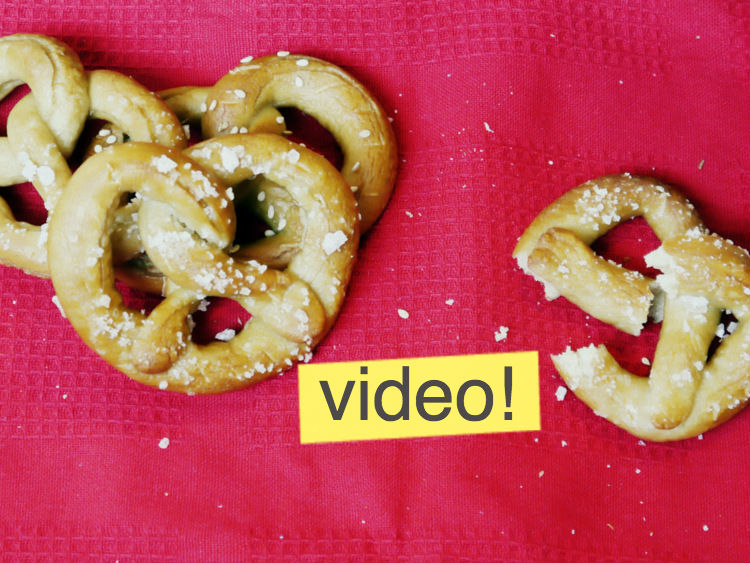 cómo hacer pretzels
