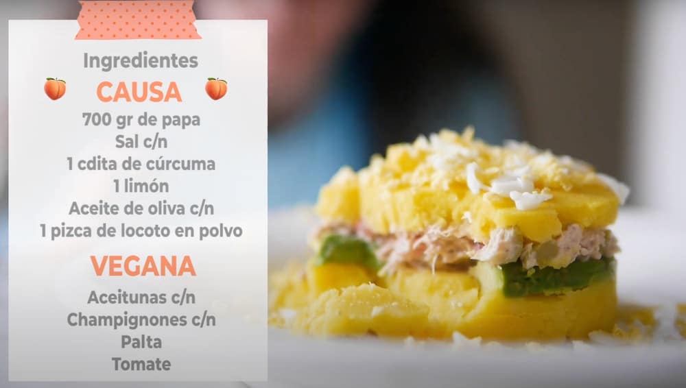 receta facil de causa peruana de atún