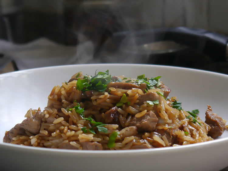 receta de arroz
