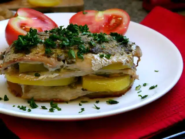 anchoas al horno