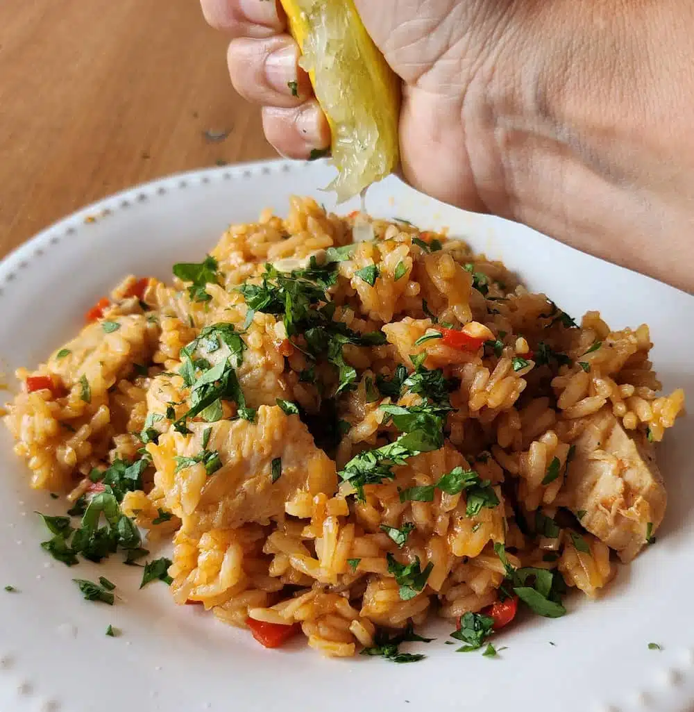 como hacer arroz con pollo
