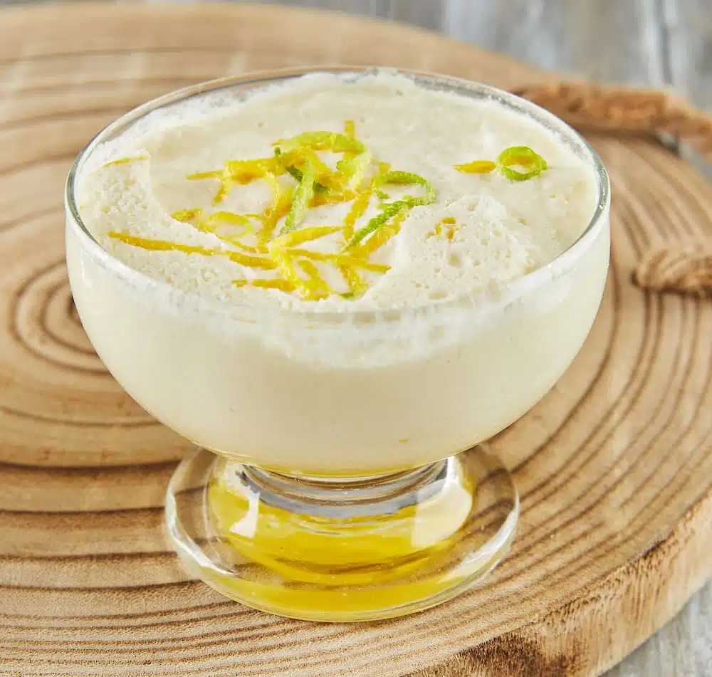 mousse de limon casero paso a paso