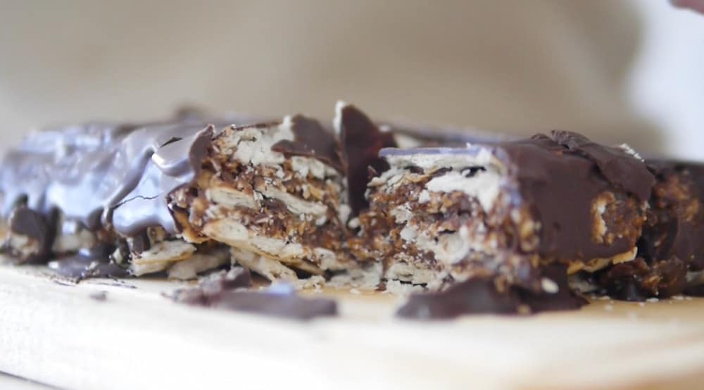 como hacer turron de quaker