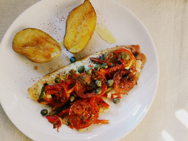 Receta de pescado al horno mediterráneo: mi marido no lee mi blog