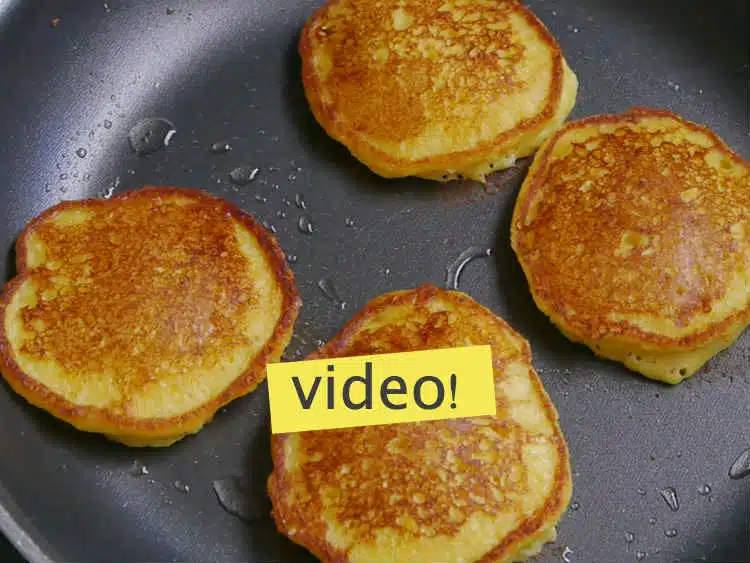 Tortitas de Maíz: versión dulce y salada (Video) - Paulina Cocina