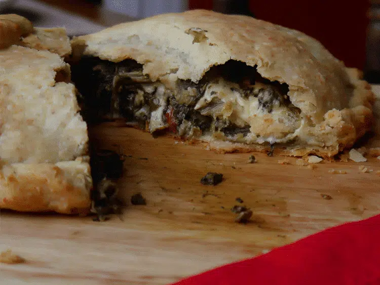 Calzone de acelga! Super fácil!