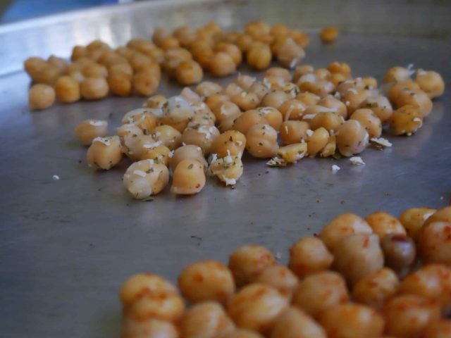 garbanzos asados