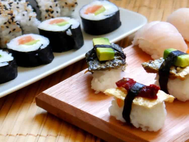 Receta de sushi casero saludable- Cocinando el Cambio