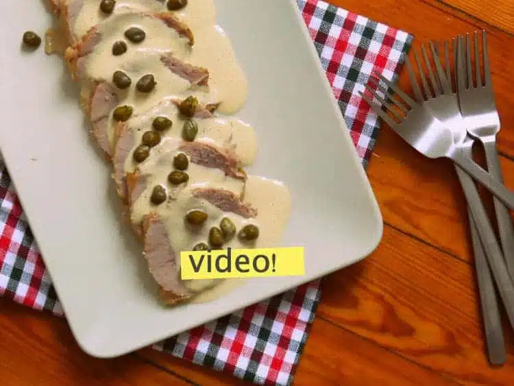 Receta de Vitello tonnato (Vitel thoné) | Cocina