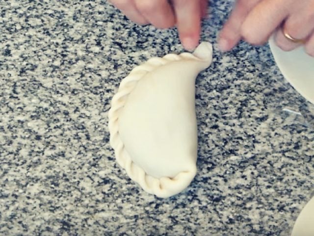 Repulgue empanada de carne