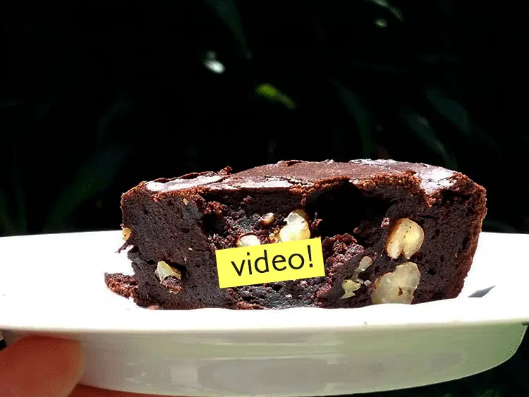 Brownie sin azúcar en 6 pasos - Paulina Cocina