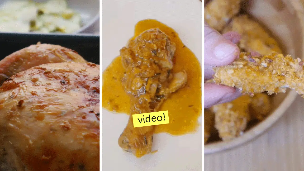 3 recetas de pollo fáciles para cocinar en casa - Paulina Cocina