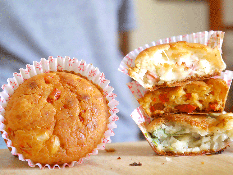 Muffins salados