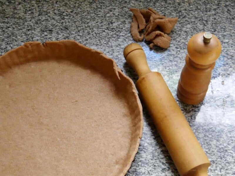 Masa de Tarta Integral en 6 pasos masta de tarta integral