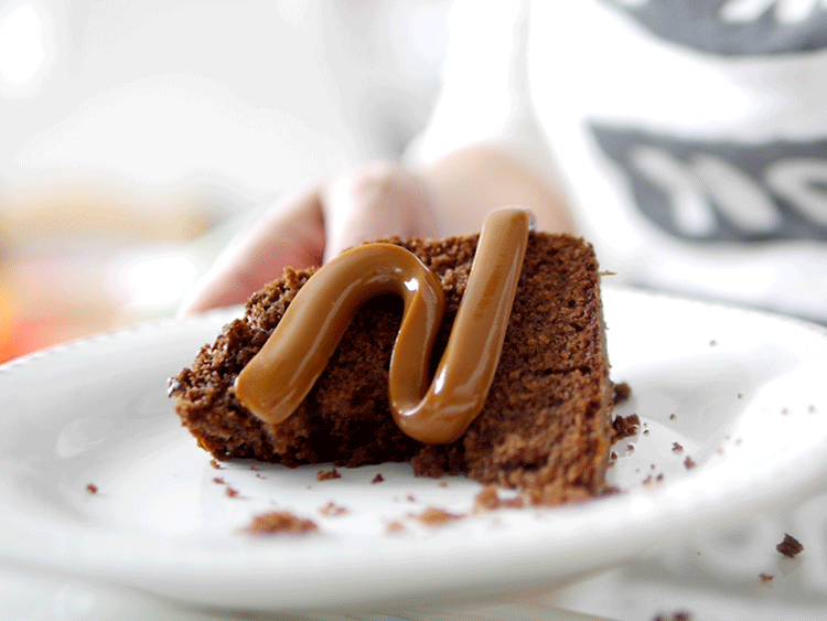 torta con coca cola