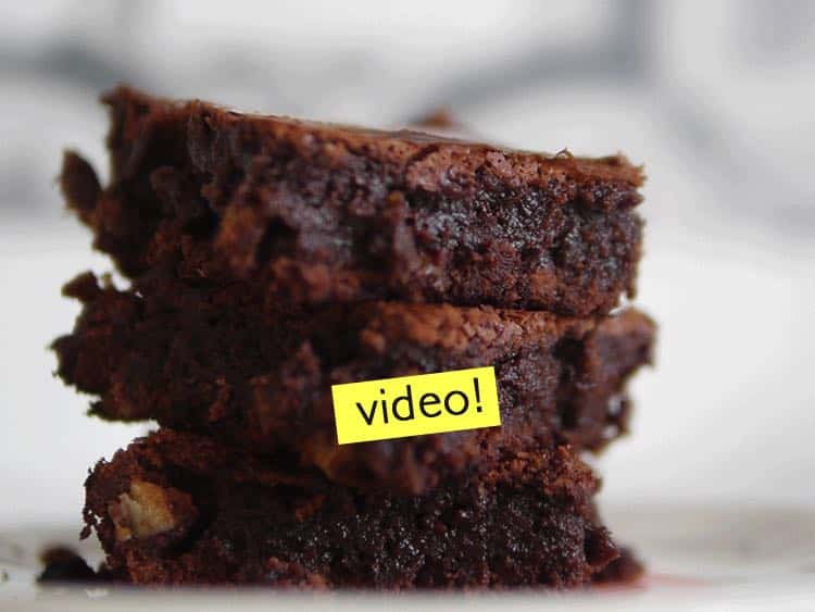 Receta de Brownie de chocolate con nueces - Paulina Cocina