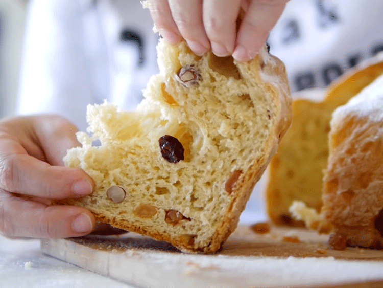 pan dulce sin azúcar