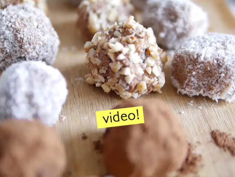 receta de trufas