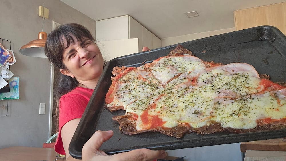 receta casera de matambre a la pizza