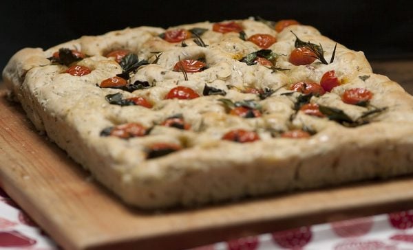 Receta de focaccia italiana