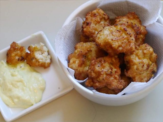 receta de nuggets de pollo