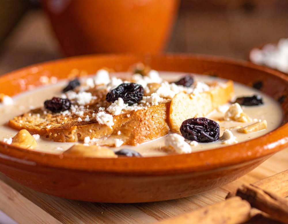 Homemade Milk Capirotada Recipe