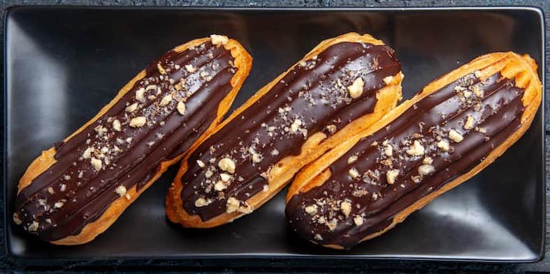 como hacer eclair caseros paso a paso