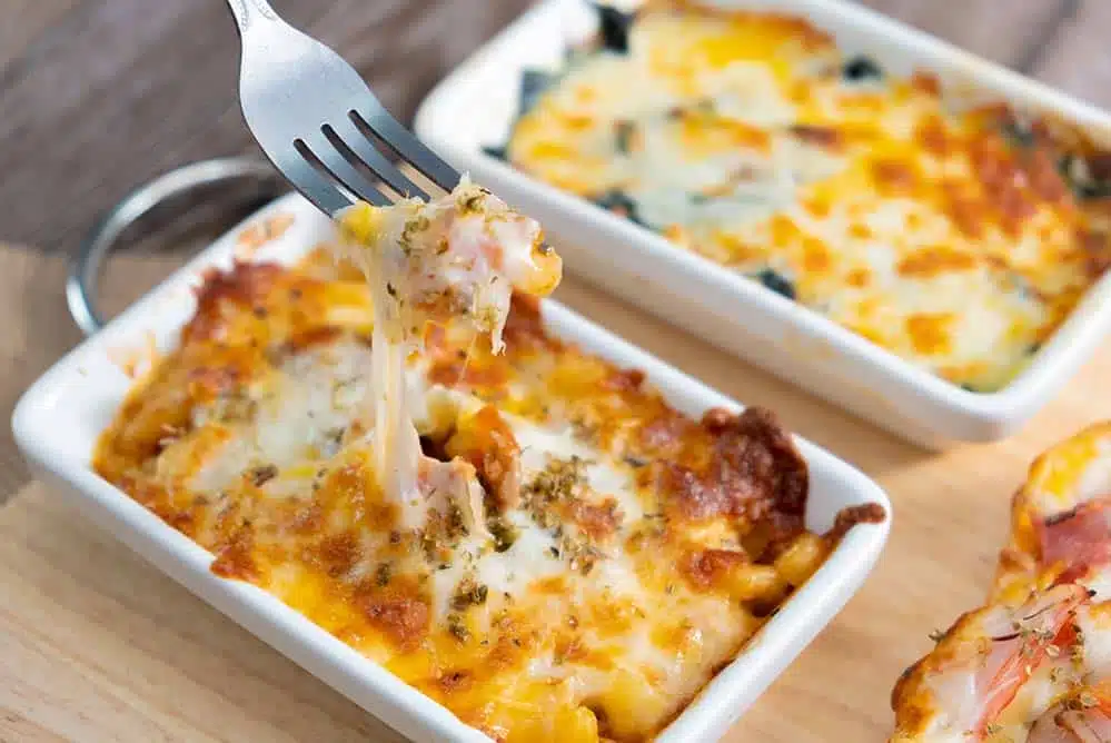 Receta de macarrones con queso cheddar