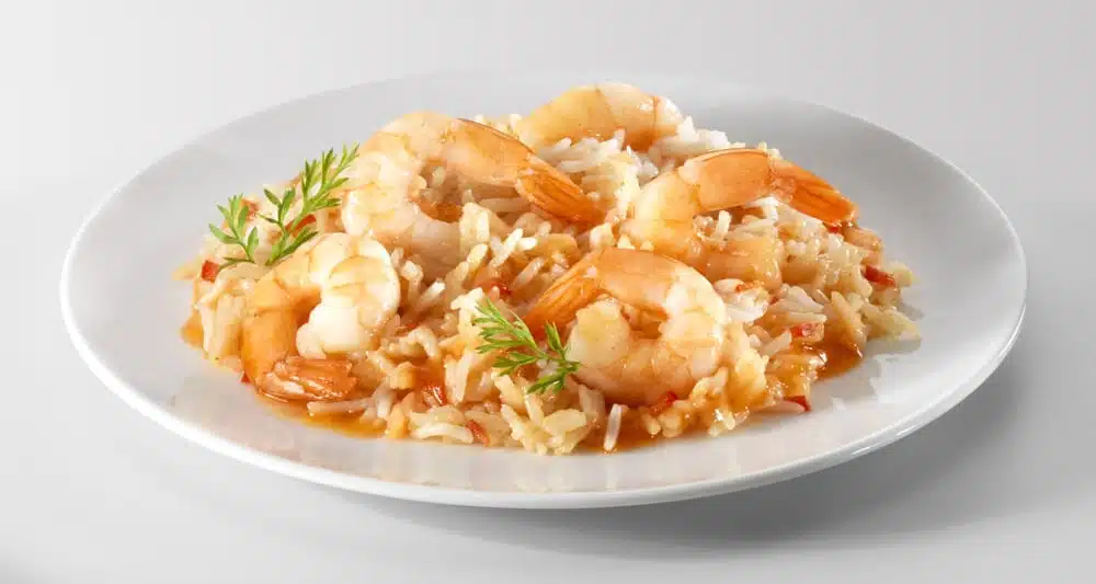 como hacer arroz con gambas