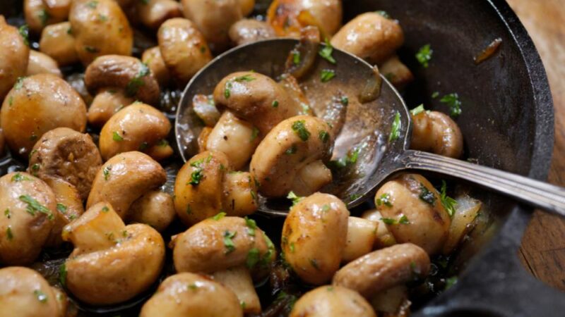 garlic mushroom recipe