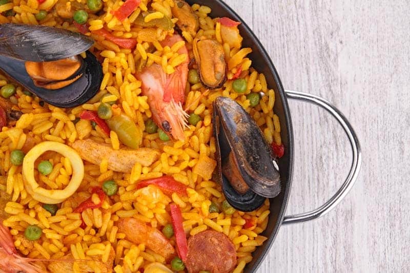 Paella de Mariscos: receta paso a paso Como hacer paella de mariscos