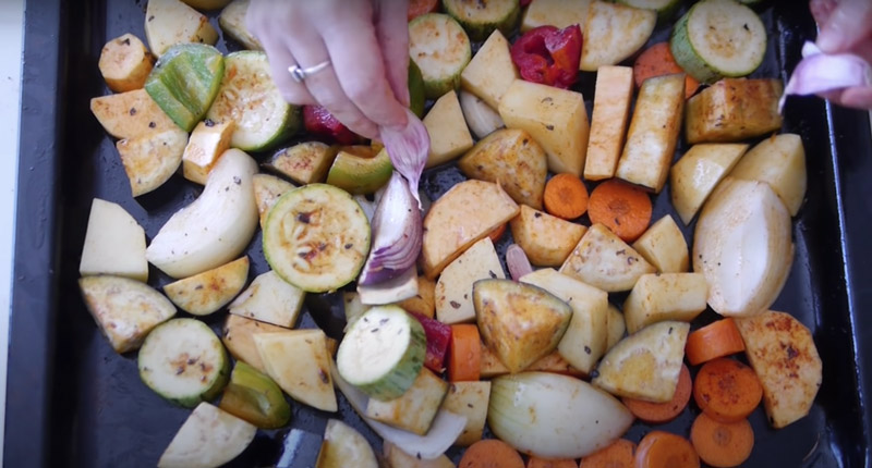 Como hacer verduras al horno