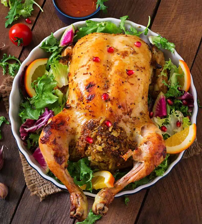Receta de Pollo Relleno al Horno Paulina Cocina