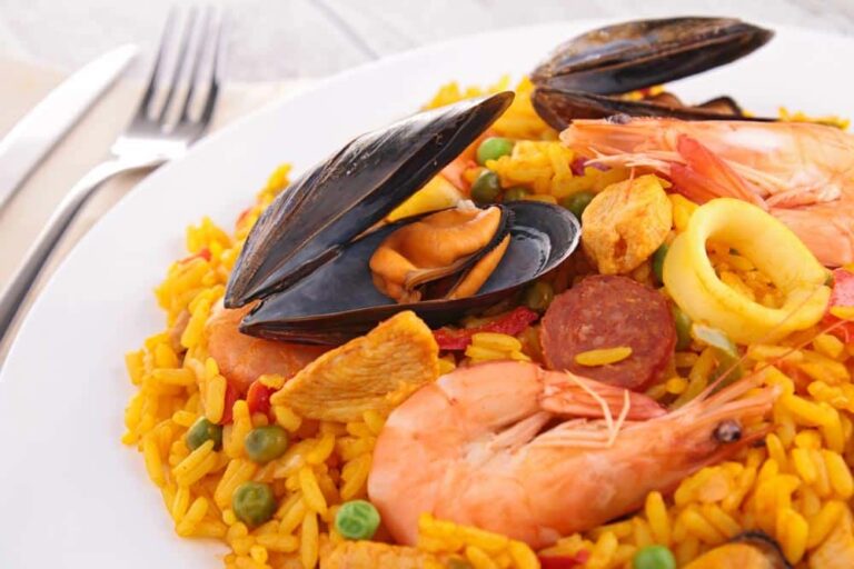 Paella de Marisco Receta paso a paso Paulina Cocina