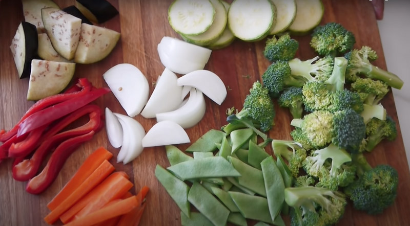 Como hacer un wok de verduras