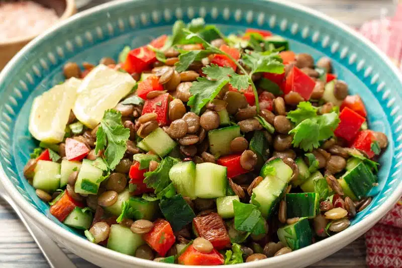 Cómo hacer una buena ensalada de lentejas