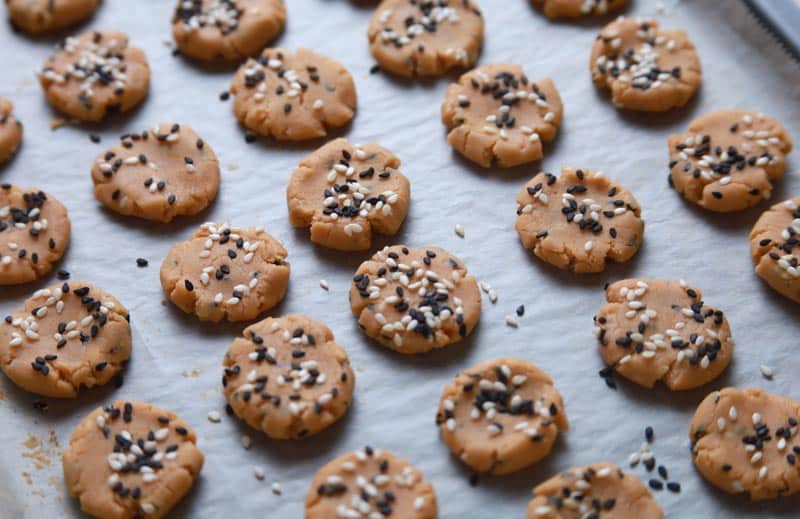 Galletas Taosu - Receta típica de la comida china 