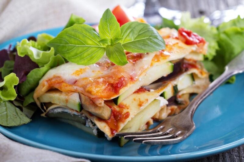 Receta de lasagna de berenjenas