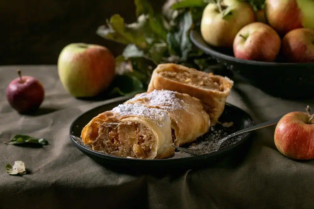 Receta de strudel de manzana