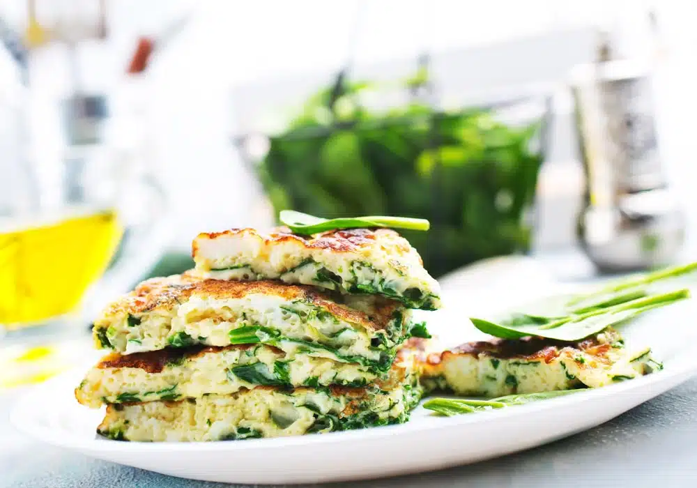 Tortilla de Espinaca Fácil y en 4 Pasos - Paulina Cocina