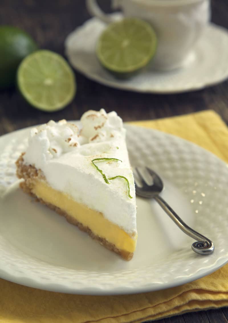 Receta de Key Lime Pie o Tarta de Lima Paulina Cocina