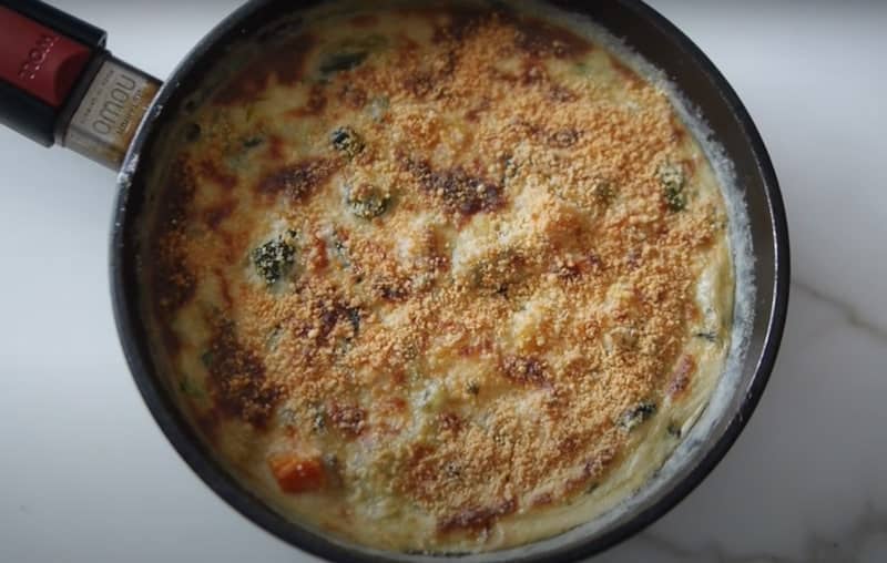 Verduras gratinadas