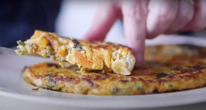 Tortilla de verduras