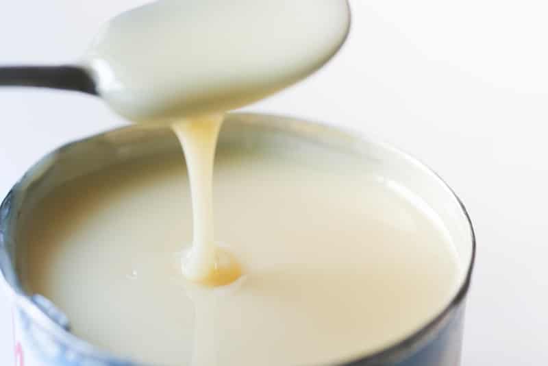 Flan de Leche condensada datos sobre la leche condensada