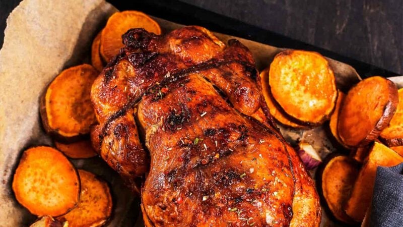 Pollo Rostizado: Receta fácil en 9 pasos - Paulina Cocina