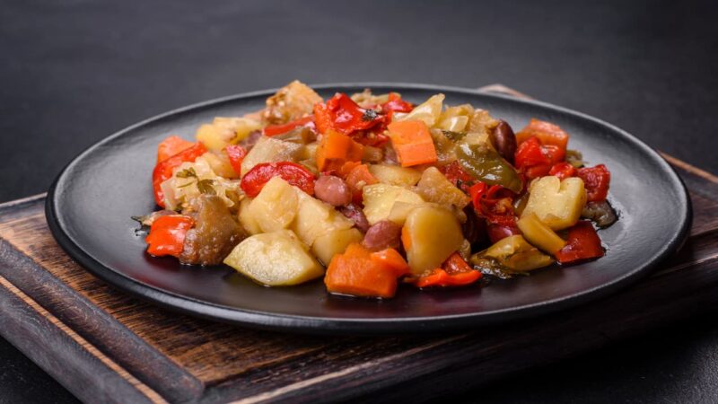Pisto Manchego: a traditional dish with variations manchego ratatouille