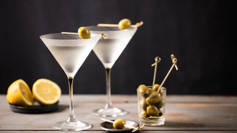 martini with which it is mixed