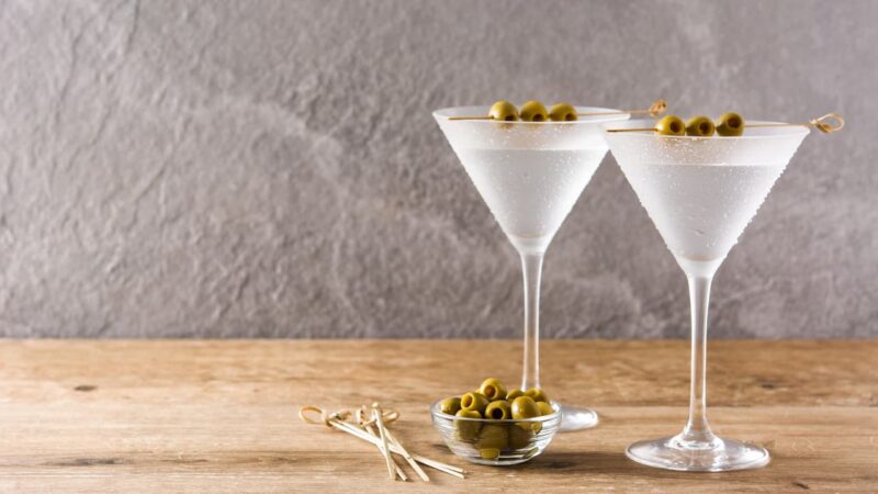 dry martini receta