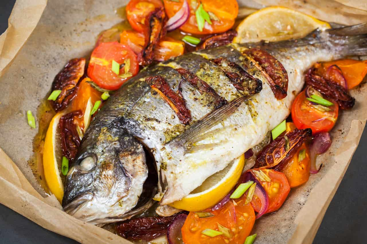 receta de dorada al horno