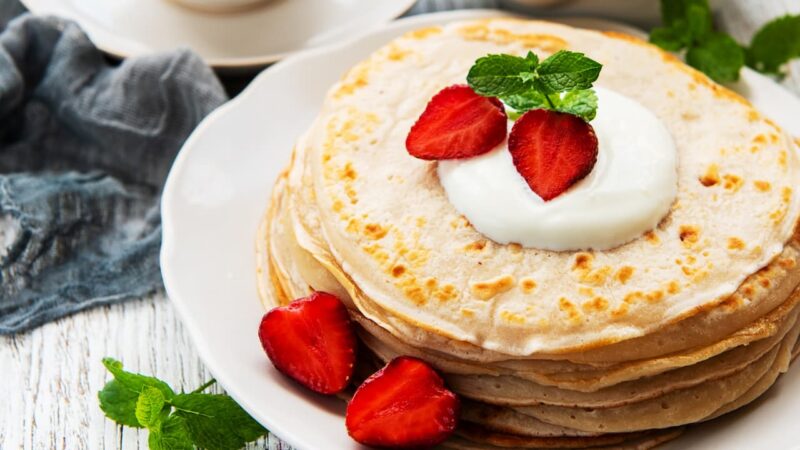 healthy oatmeal pancakes